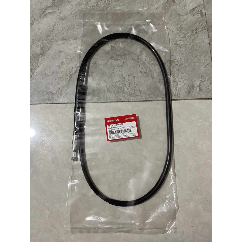 Dây phanh trước wave s,rs, wave cá, wave a 100 2007-2016, future neo