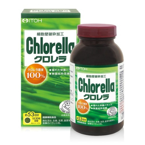 Viên Uống Tảo Lục Itoh Chlorella Viên Uống Tảo Lục Itoh Chlorella Viên Uống Tảo Lục Itoh Chlorella