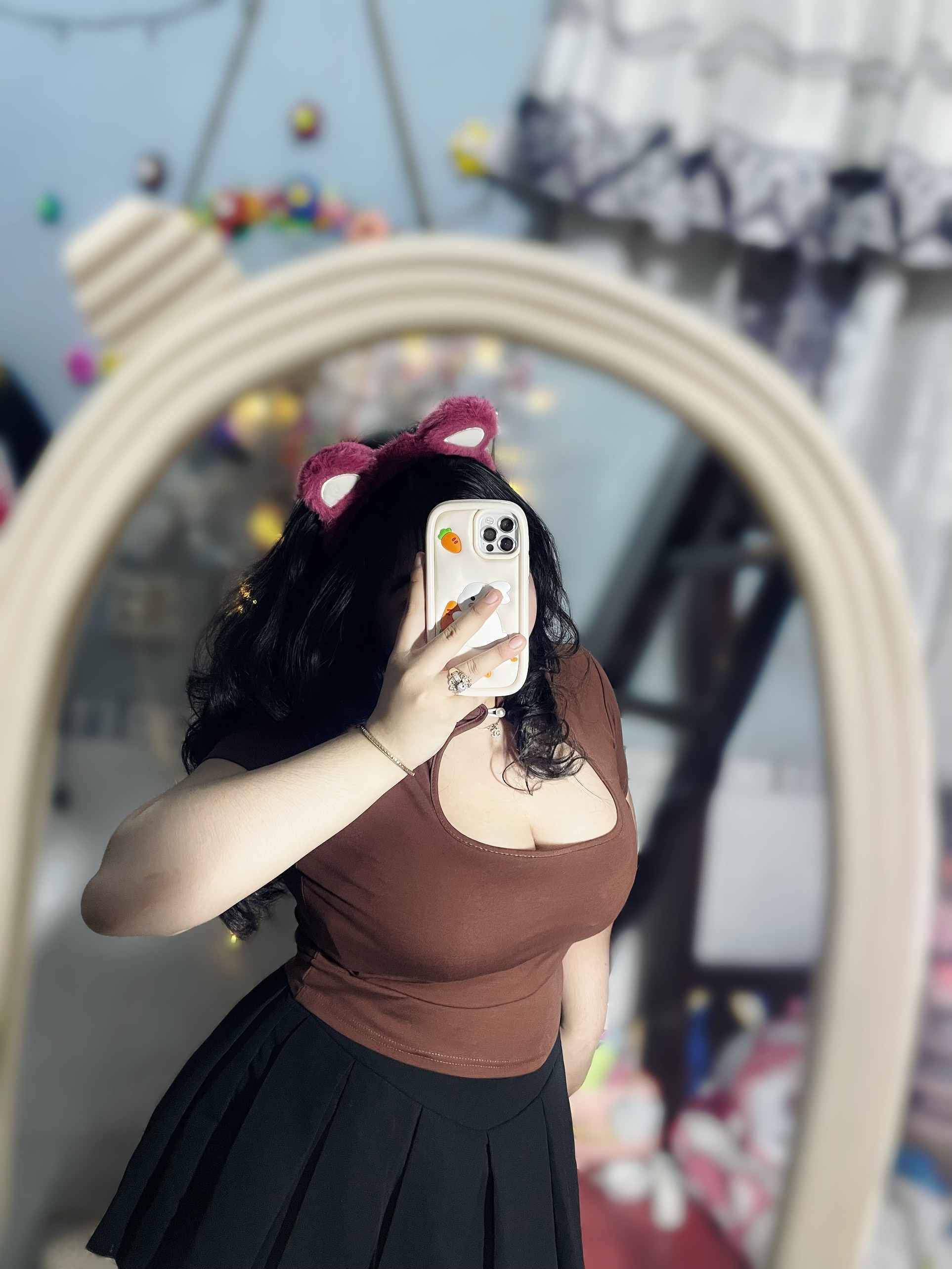 Áo thun khoét ngực giọt nước nữ bigsize
