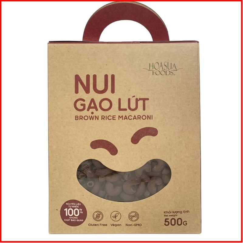 Nui gạo hữu cơ Hoa Sữa gói 500g