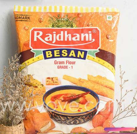 Bột đậu gà Ấn Độ Besan Rajdhani gói 1kg [VOVEDACSAN]