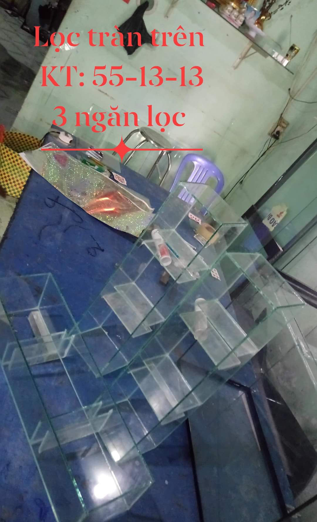 Hồ Lọc Tràn 4 ngăn. 15.15.80