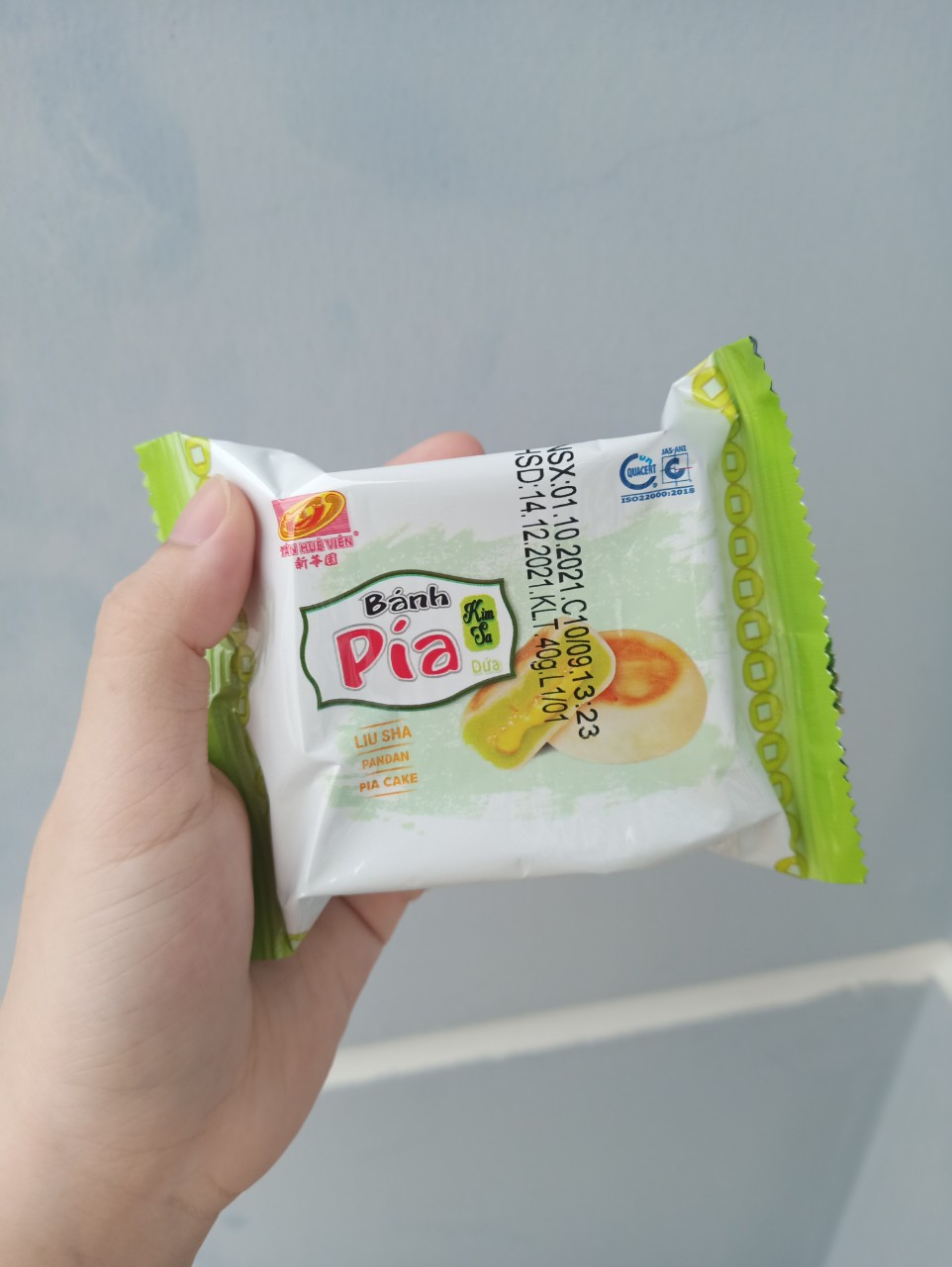 BÁNH PÍA KIM SA DỨA (480g_12 cái)