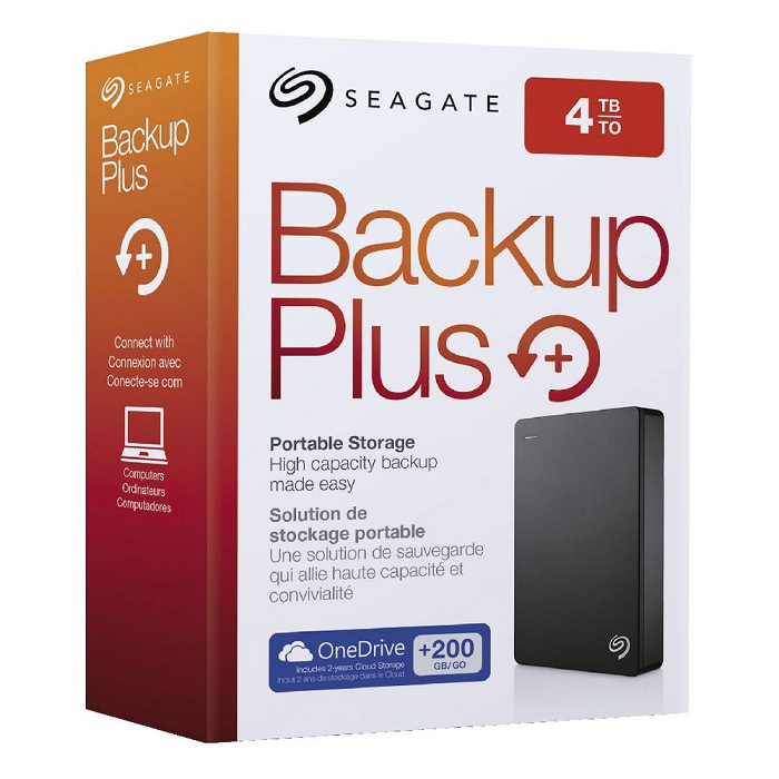 Ổ cứng di động Seagate backup plus slim 4TB 2TB 1TB Tốc độ 3.0