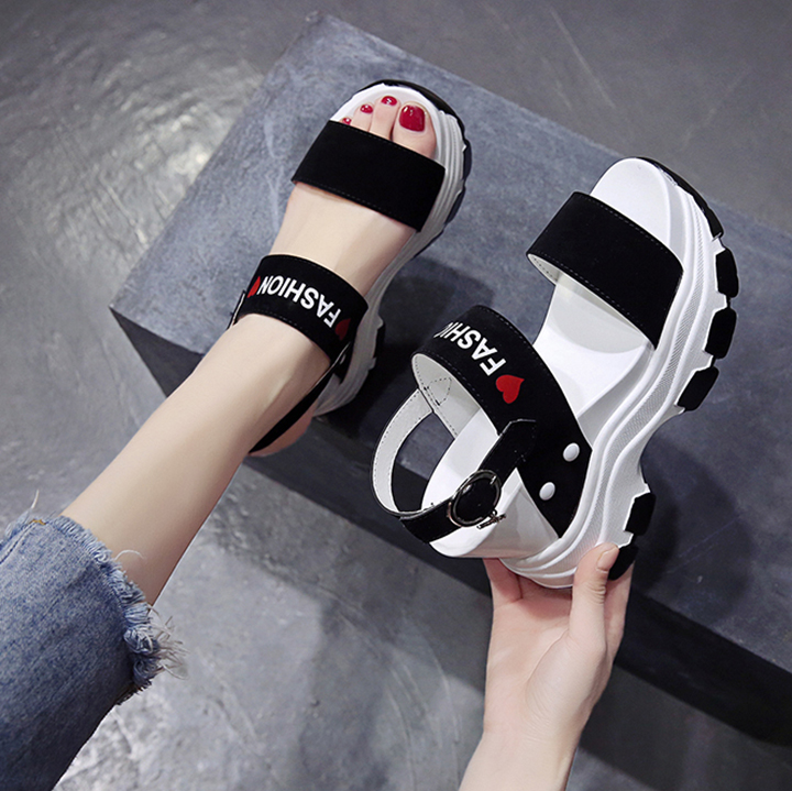Sandal đế xuồng 10.5cm X445