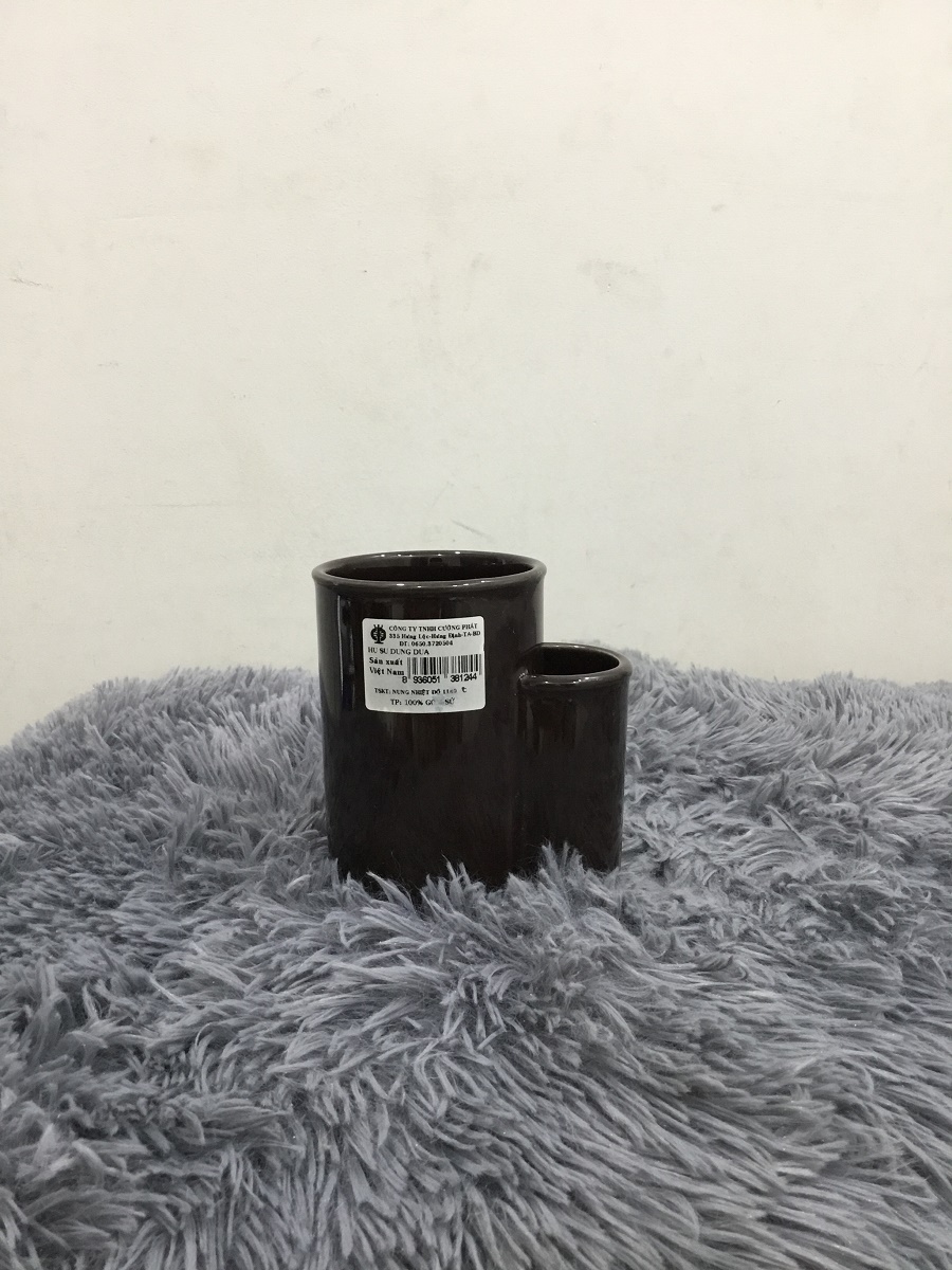 HỦ ĐỰNG ĐỦA 13 CM - GỐM SỨ CƯỜNG PHÁT