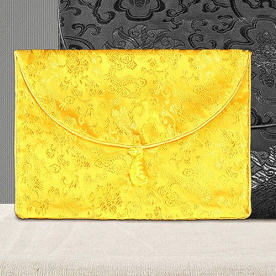 Túi thêu Thổ Cẩm 24cm*34cm ( mẫu giao ngẫu nhiên) - đựng sách, kinh phật, ....