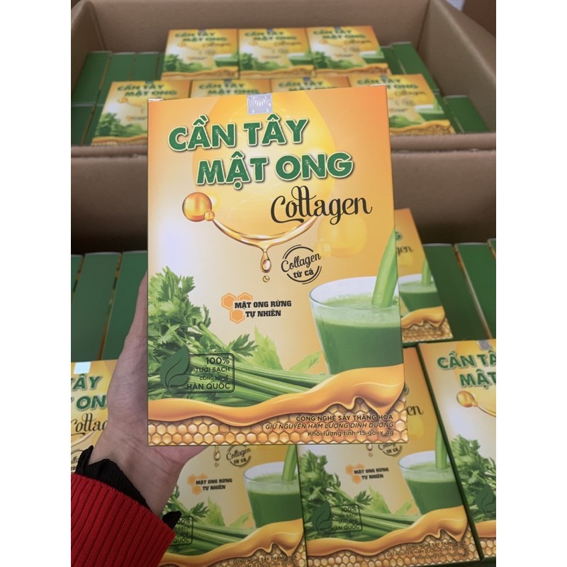 CẦN TÂY MẬT ONG COLLAGEN