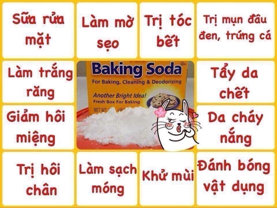 BỘT BAKING SODA 454G