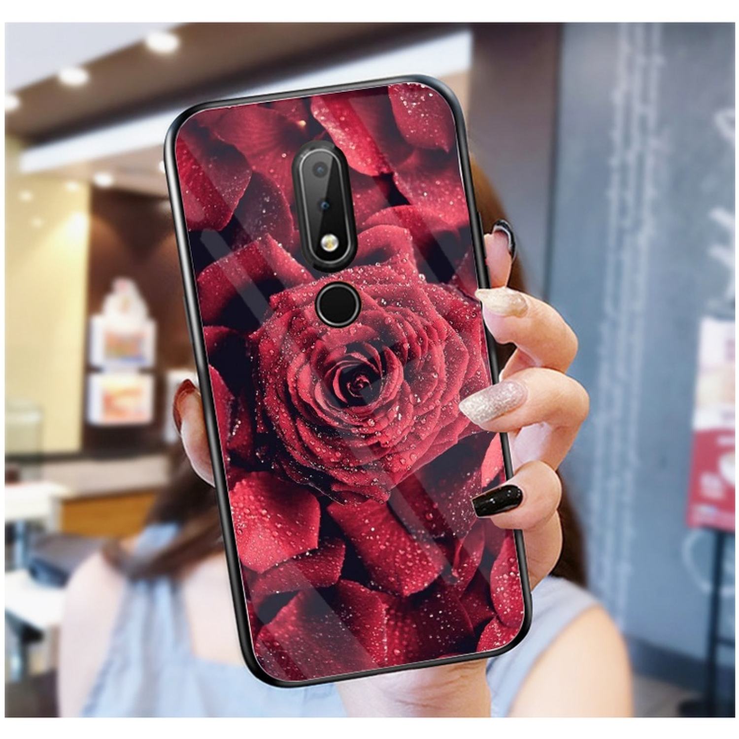 Ốp Lưng NOKIA 6.1 PLUS Ốp kính bóng cao cấp mới ƞhất