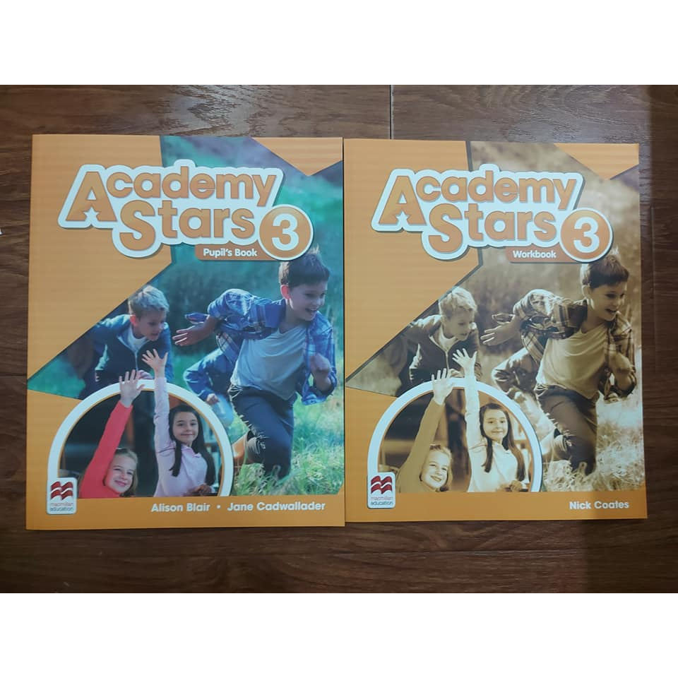 Bộ học tiếng anh Academy Stars ( Bộ 2 cuốn)