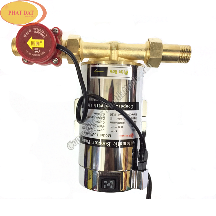 Máy bơm tăng áp cho bình nóng lạnh,máy giặt