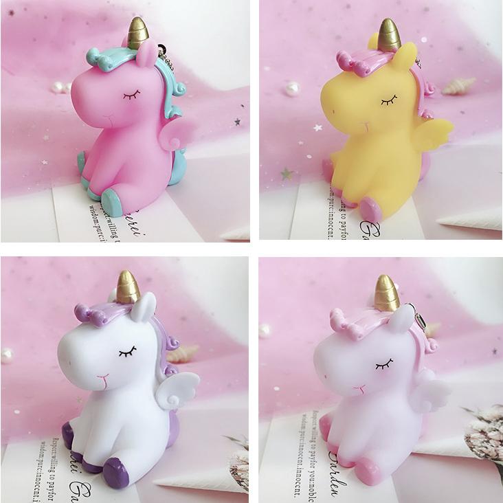 Móc khoá unicorn có kèn