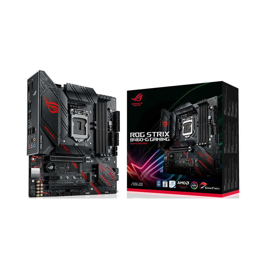 Mainboard ASUS ROG STRIX B460-G GAMING (Intel B460, Socket 1200, m-ATX, 4 khe Ram DDR4)