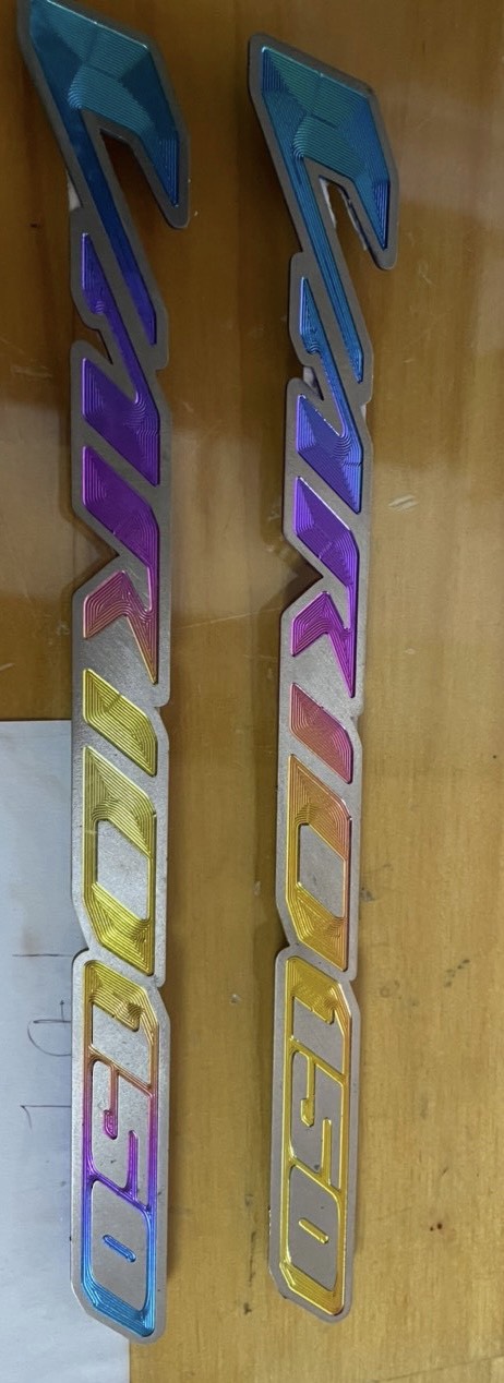 BỘ TEM CHỮ VARIO 150 7 MÀU CNC DÁN BÊN HÔNG CAO CẤP, UY TÍN MUA NGAY