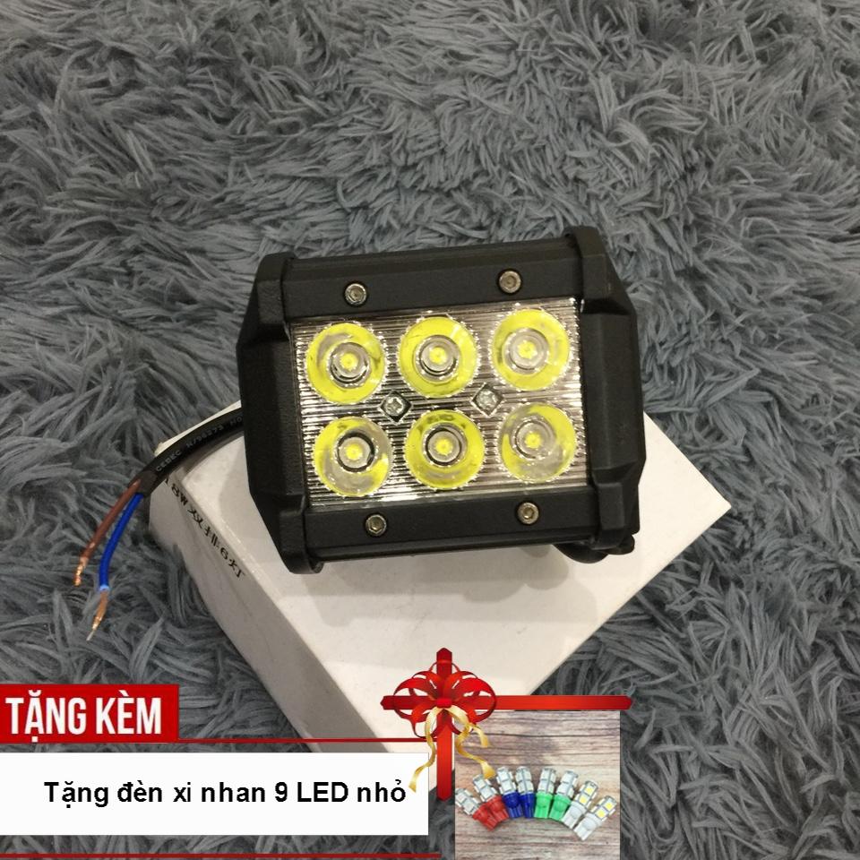 Tặng kèm 02 xi nhan 9 led - siêu đèn led c6 màu vàng thay cho đèn pha cực chất, cực dân chơi ox91-rfgv2 -