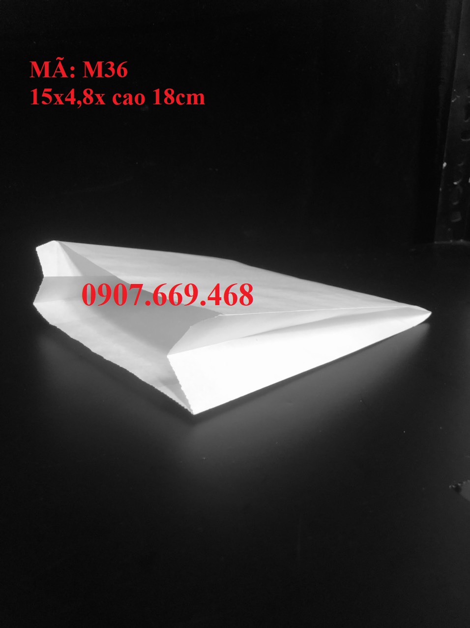 Túi giấy đựng hambuger 500 cái