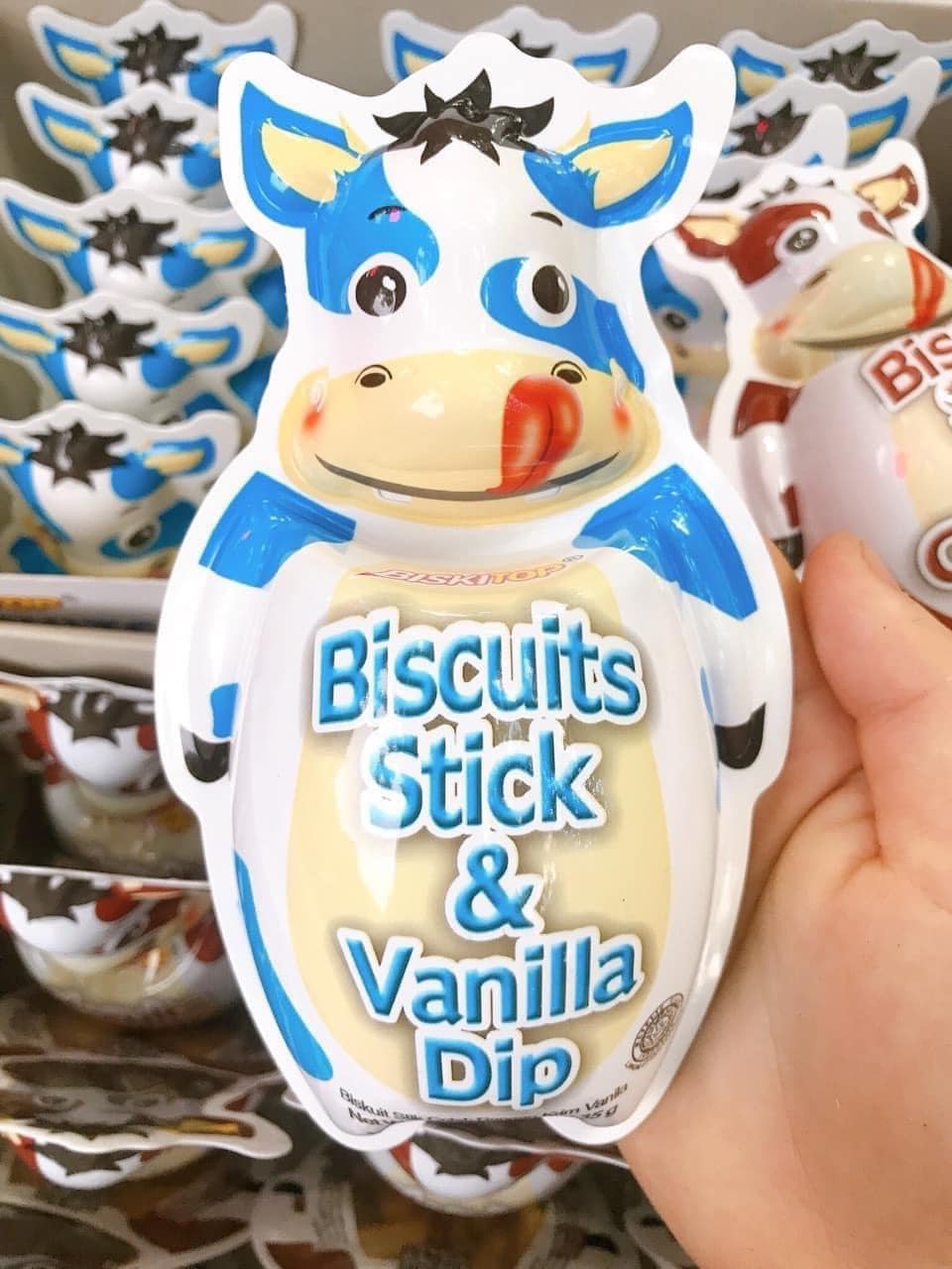Bánh chấm Biscuits Stick Vanilla Dip 35g