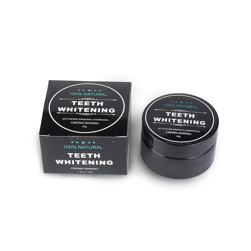 Bột Than Tre Tẩy Trắng Răng Teeth Whitening Hộp 30g