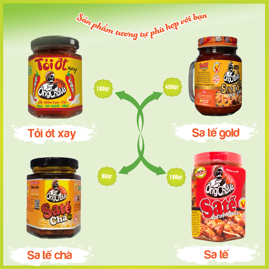 Ong Cha Va Shrimp Satay 180g
