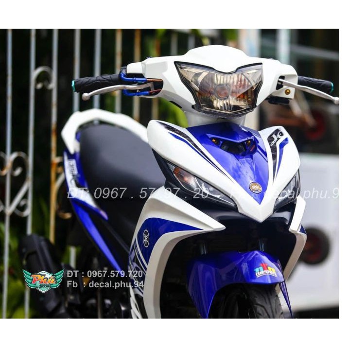 Tem rời Exciter Xanh trắng Lc (X)
