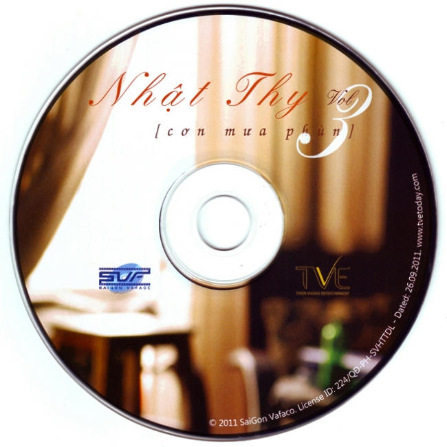Cơn Mưa Phùn - Nhật Thy Vol. 3 (Saigon Vafaco CD)