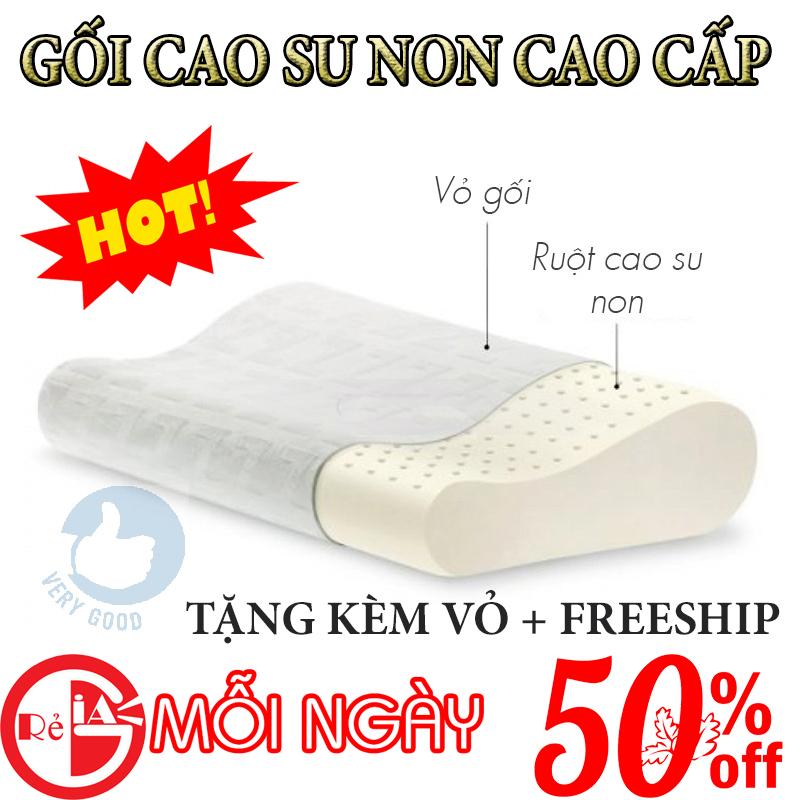 Gối cao su non chống ngủ ngáy cho người lớn