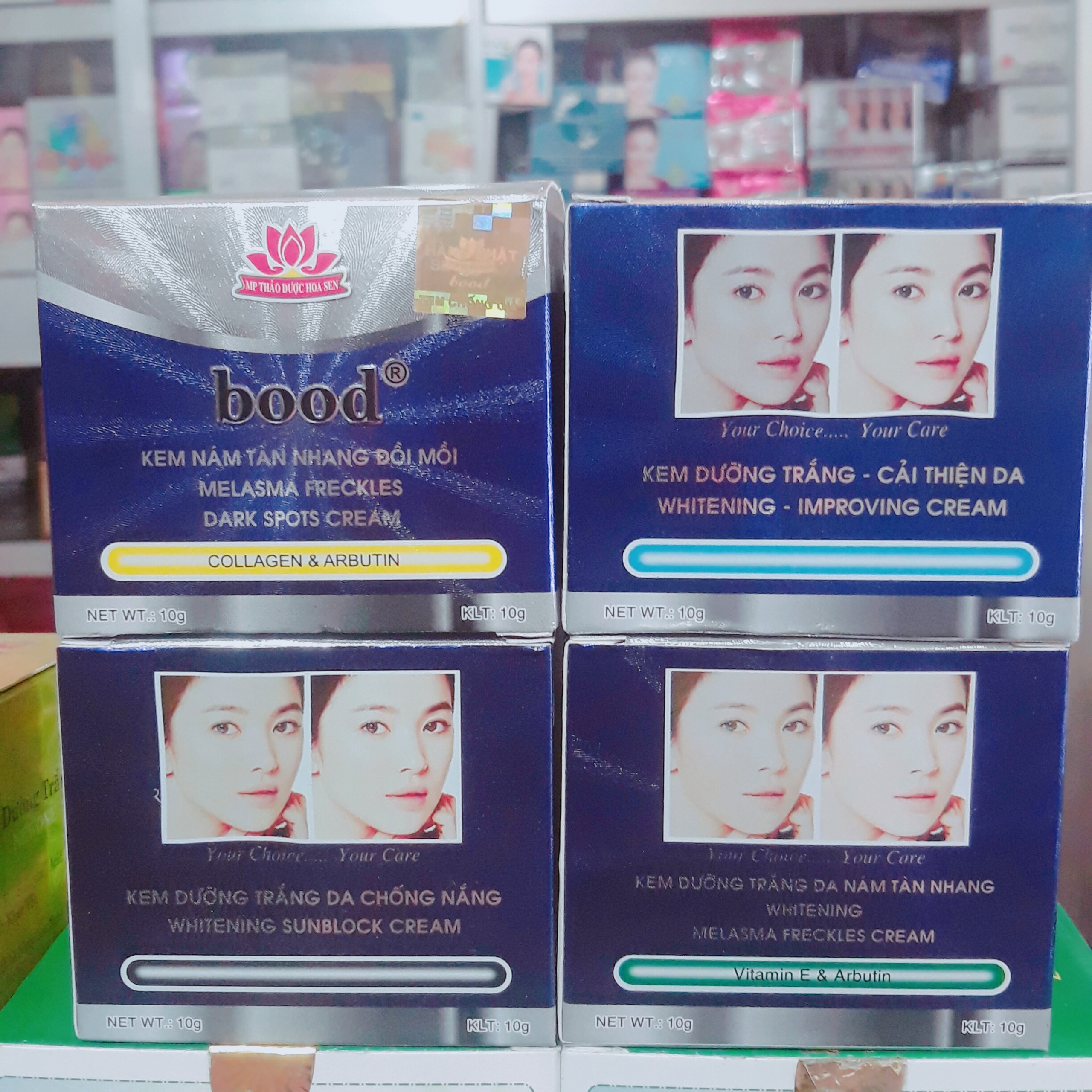 Kem Bood đủ mẫu 10g