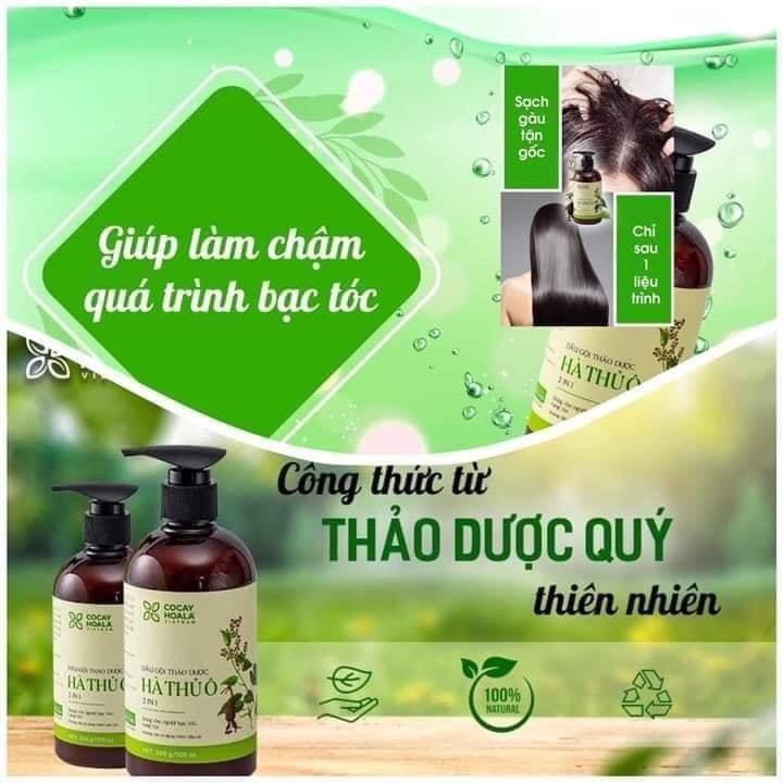 dầu gội Hà thủ ô