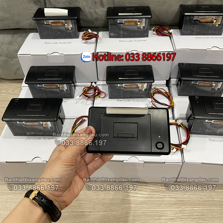 Máy in cột bơm xăng dầu cao cấp