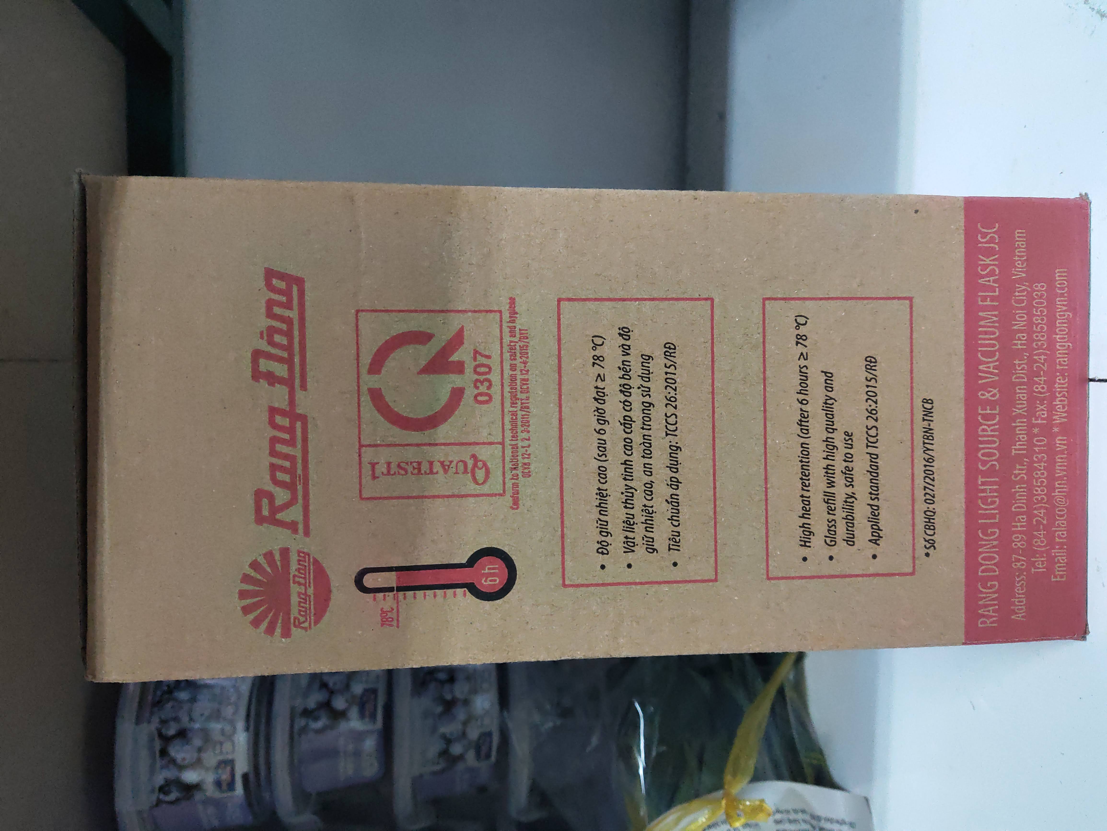 [HCM]Phích đựng nước nóng Rạng Đông RD 1040 ST2