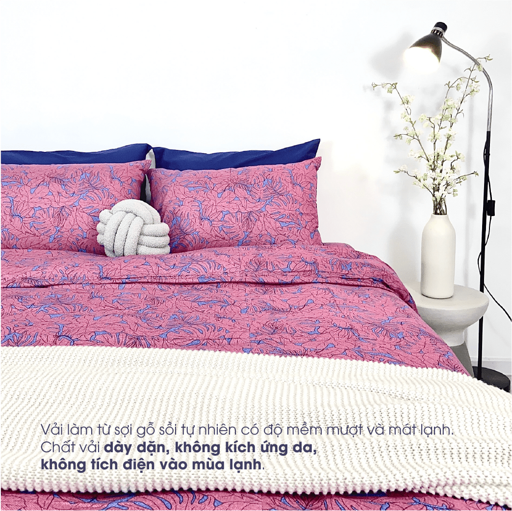 [Nhiều mẫu] Bộ chăn ga Changmi Bedding 100% lụa siêu mềm Micro Modal - 5 món