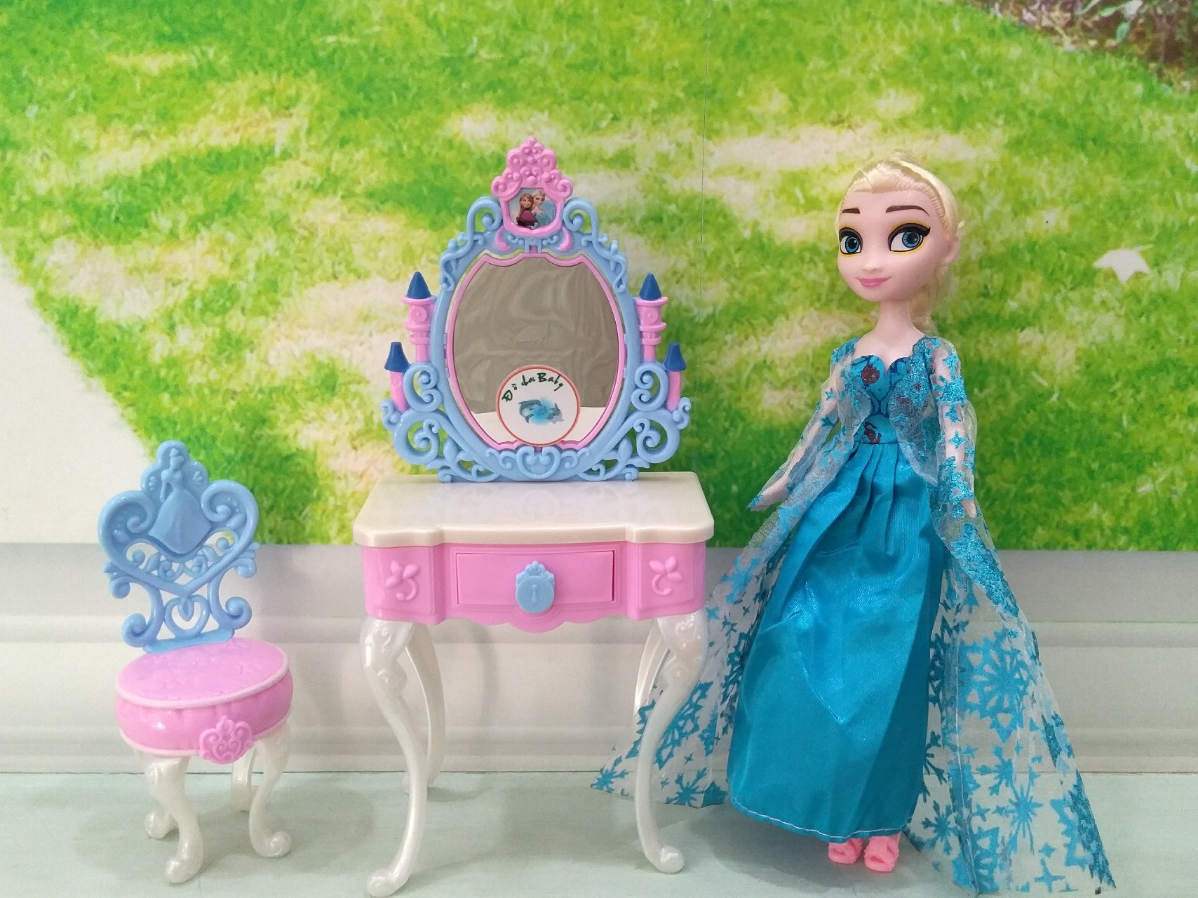 [HCM]Búp bê elsa trang điểm