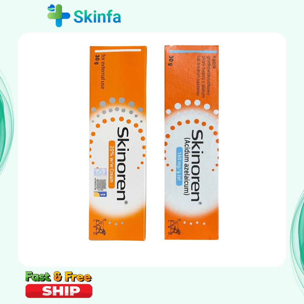Skinoren 20% Kem Giảm Mụn và Thâm Nám
