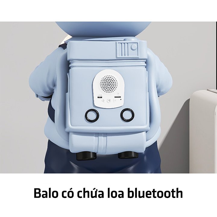 FREESHIP MAX- Mô hình decor phi hành gia có loa bluetooth