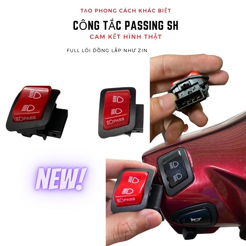 Công Tắc Passing SH Cho AirBlade, Wave, Future - MT 2022
