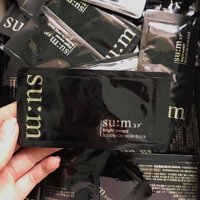 SU:M - Mặt nạ sủi thải độc Su:m 37 (gói)
