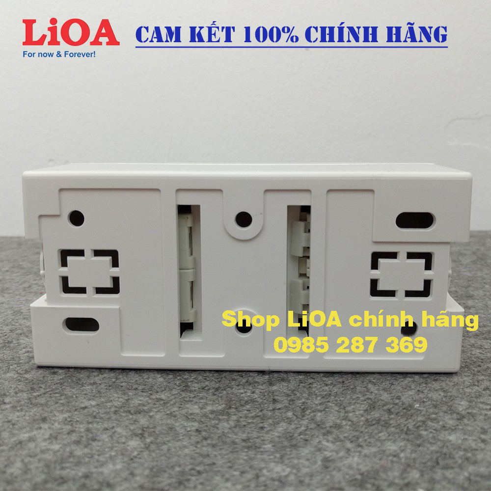 Combo cầu dao tự động (APTOMAT) LiOA loại 2 cực - Lắp nổi