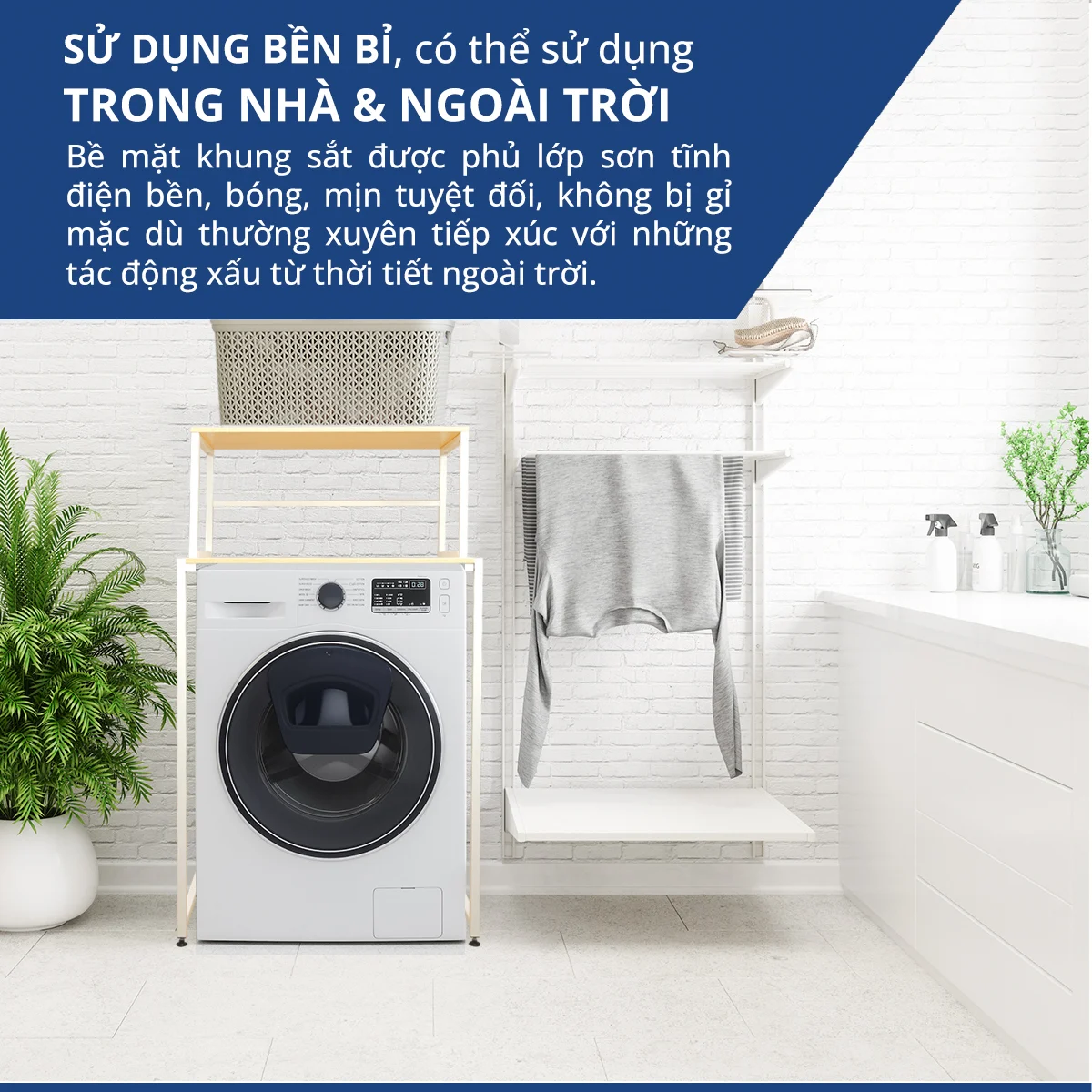 Kệ Máy Giặt 2 Tầng Kachi MK287