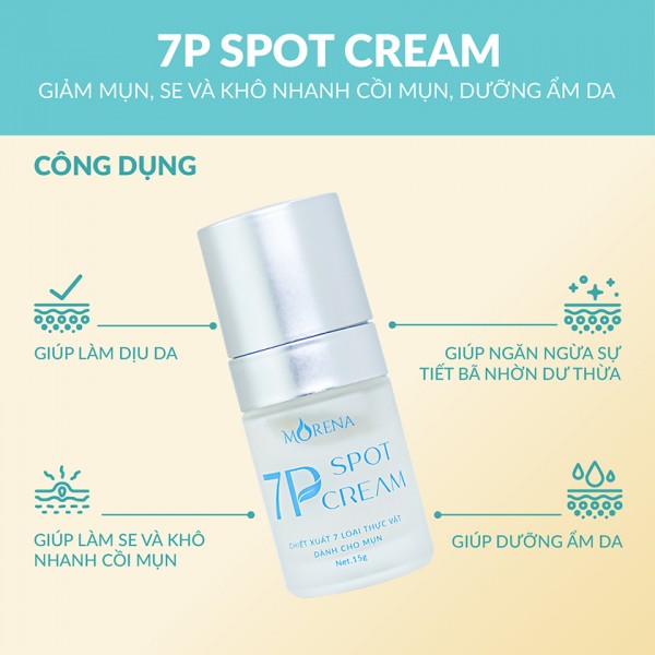 Kem chấm mụn 7P Spot Cream Huyền Phi