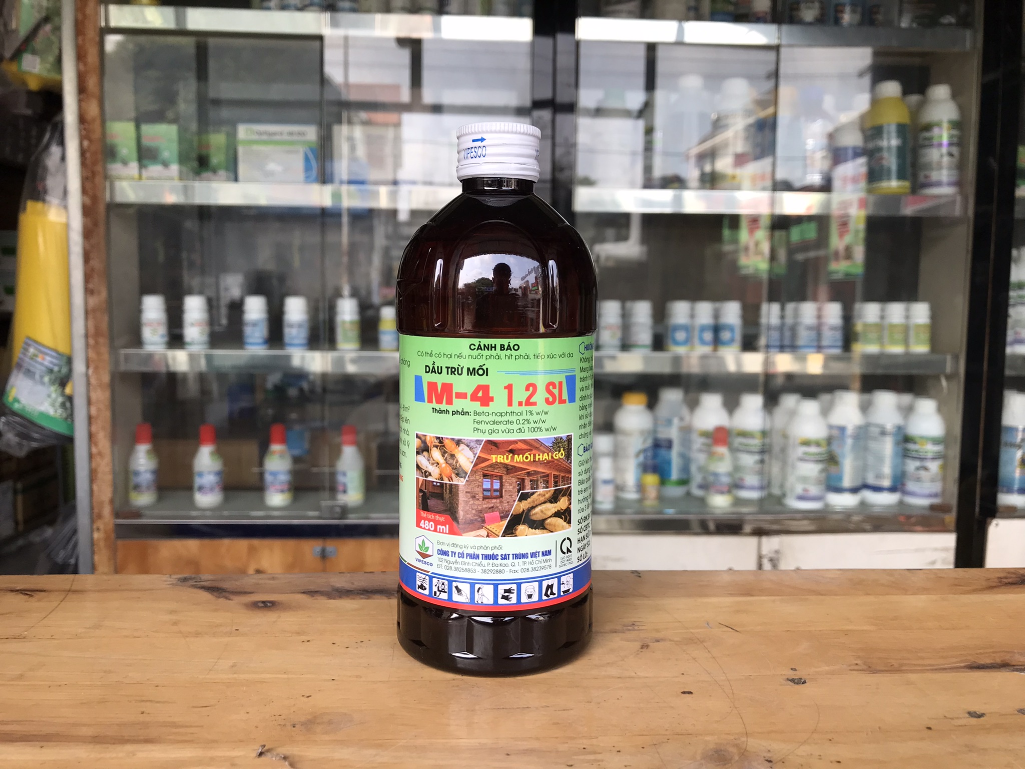 Dầu  trừ mối mọt M4 1.2SL- 480ml