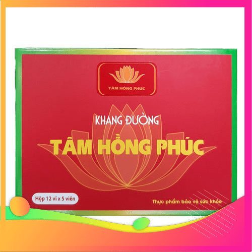 [HCM]Khang đường tâm hồng phúc - Hỗ trợ điều trị- bệnh đái tháo đường hạ đường huyết giảm cholesterol xơ vữa động mạch