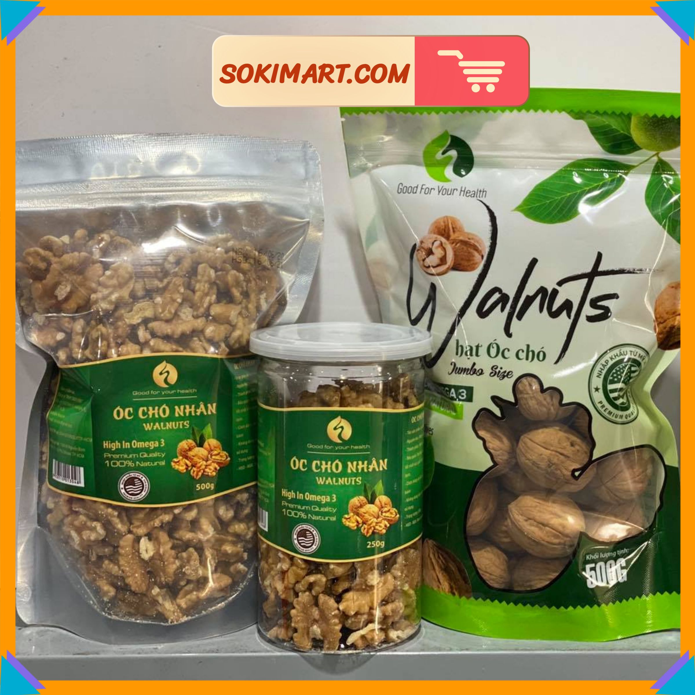 Nhân óc chó vàng - 250g