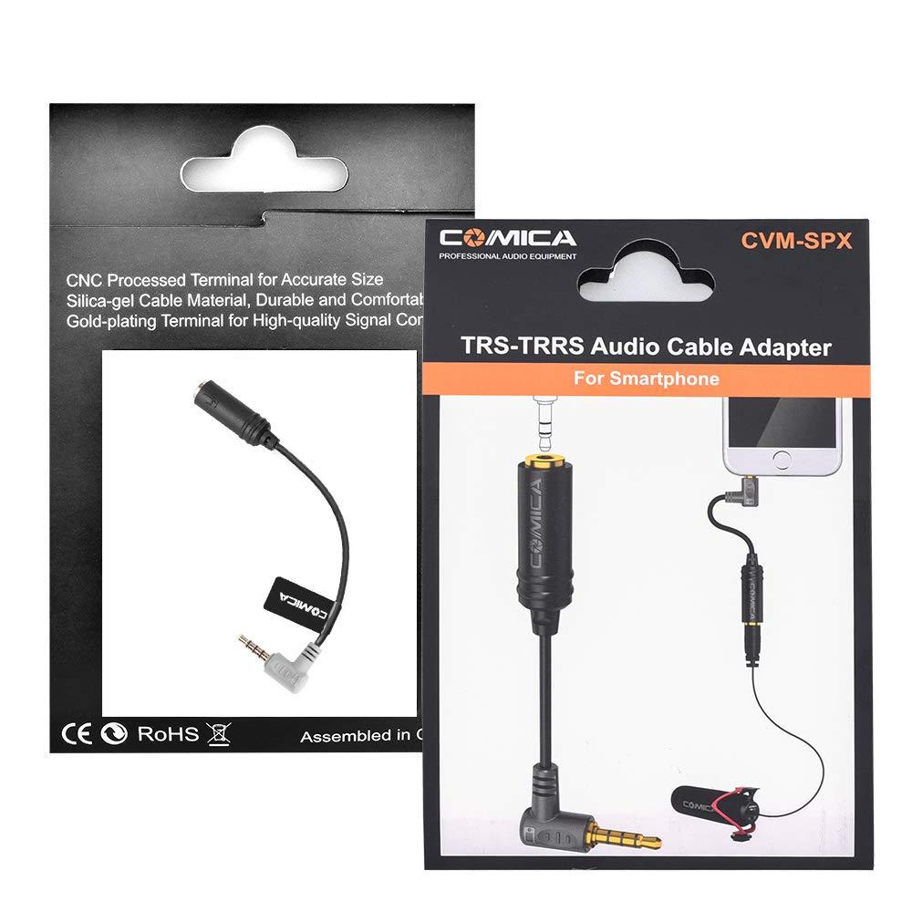 Comica CVM-SPX - Cáp chuyển micro cho điện thoại  TRS - TRRS