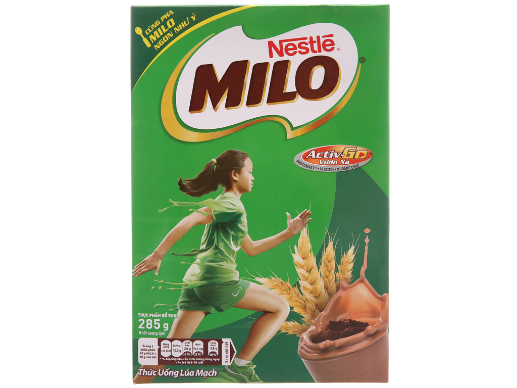 [HCM]Milo hộp Bột lúa mạch 285g - Shop Kim Phượng