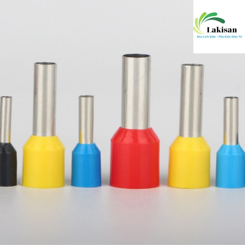[100 cái] Cos kim rỗng| Sử dụng để làm gọn các đầu dây điện sử dụng trong các tủ điện - Cho kết nối dễ dàng hơn