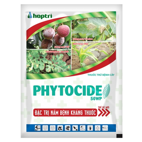 Thuốc trừ bệnh cho cây trồng Phytocide 50WP - Gói 15 gam