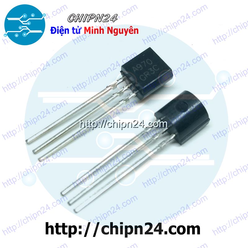Transistor a970 to-92 pnp 0.1a 120v