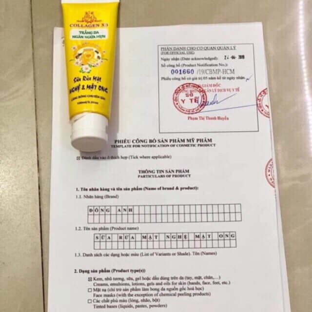 Sửa Rửa Mặt Collagen X3