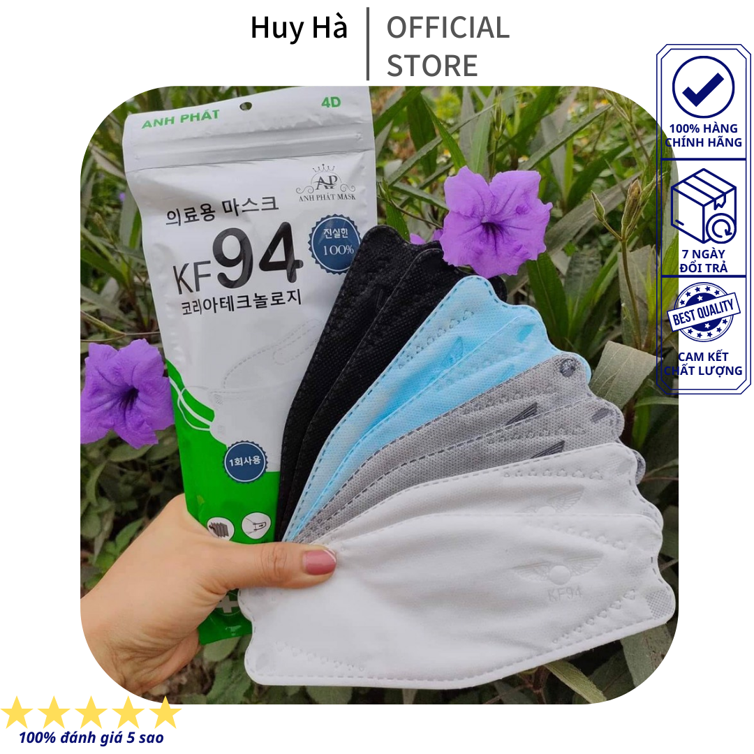 Thùng 300 cái khẩu trang KF94 Anh Phát